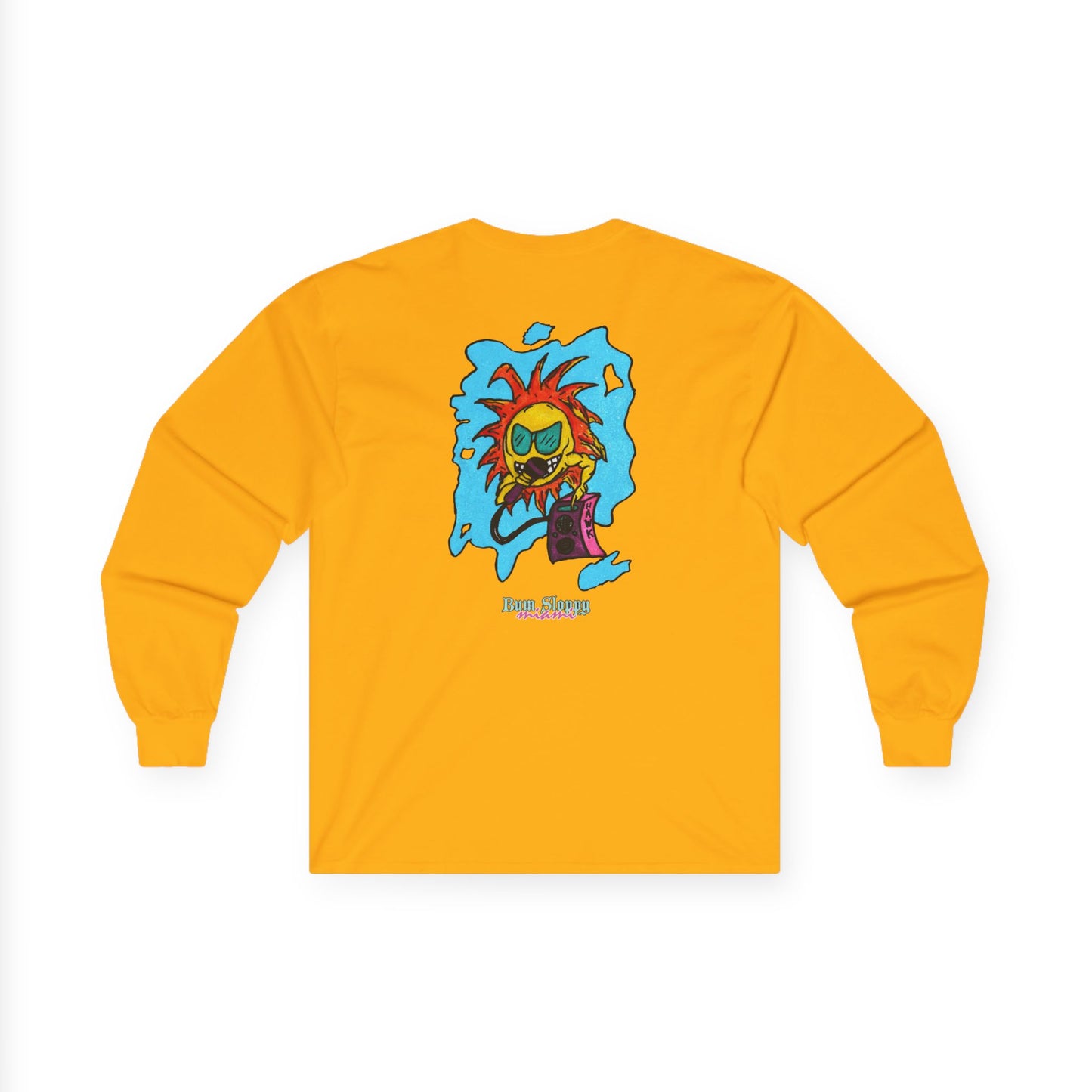 Bum Sloppy Miami MC Sunny Daze Long Sleeves with Seaside Snack Stains