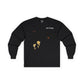 Pirate Seahorse Long Sleeve with Hot Sauce and Mac & Cheese Stains