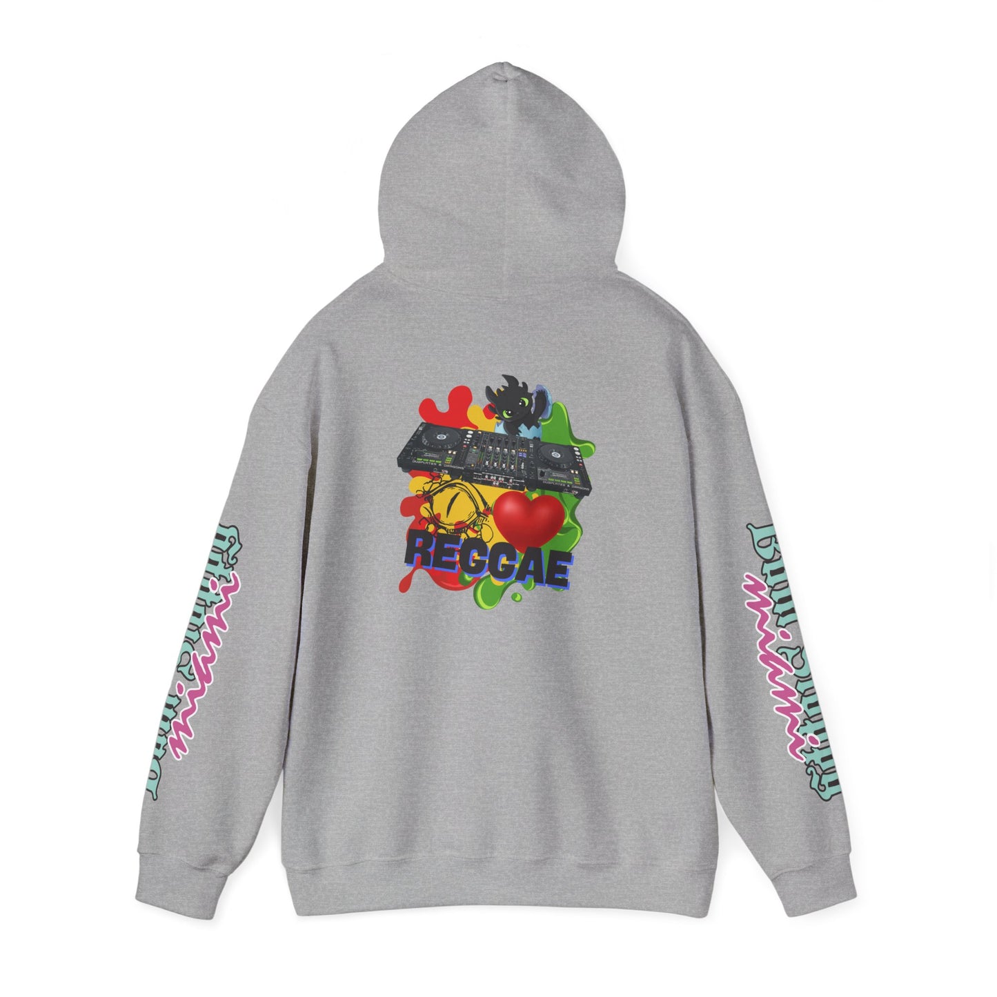 Bum Sloppy Miami Reggae Heavy Blend Hooded Sweatshirt