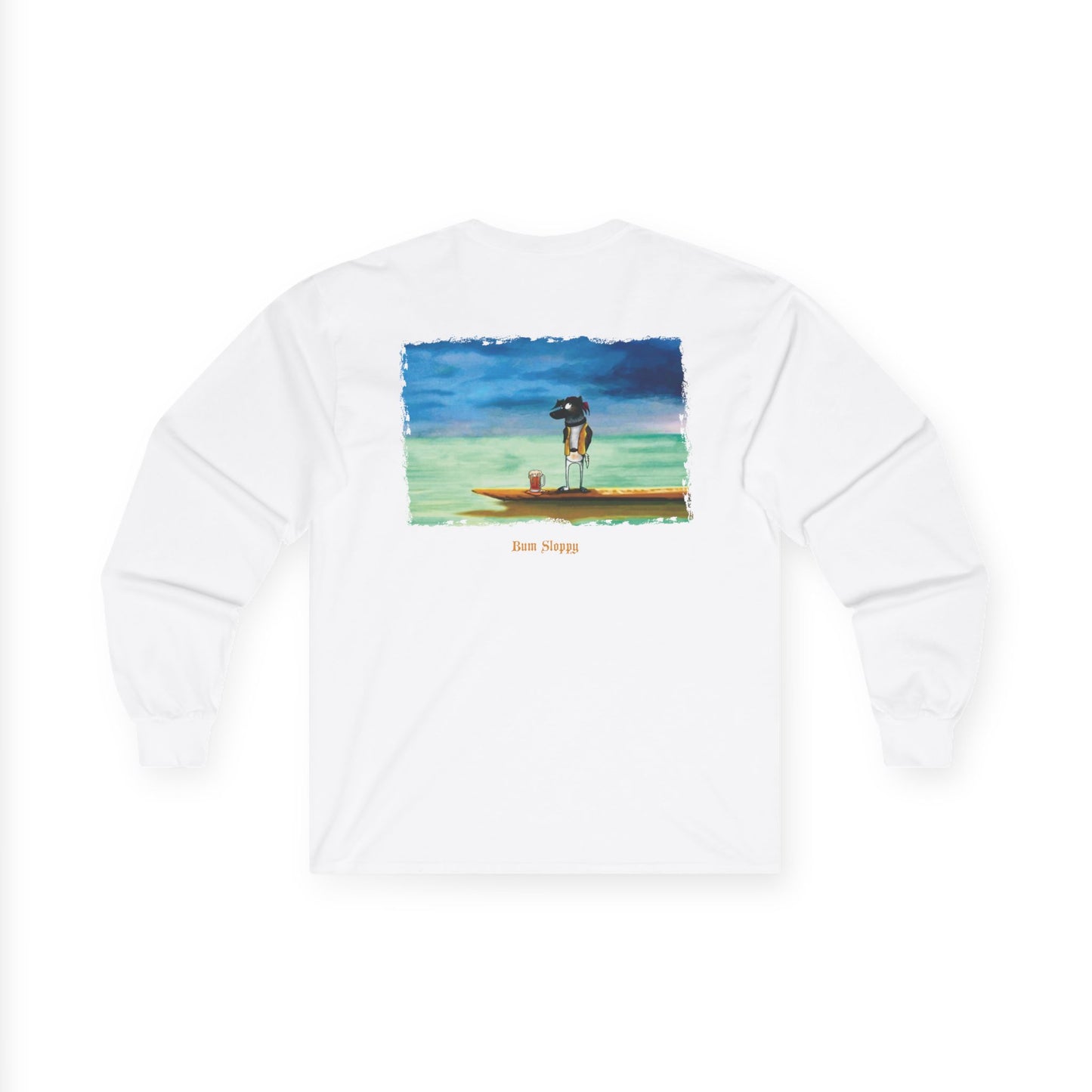 Paddle Dawg Long Sleeve with Mustard & Chili Cheese Stains