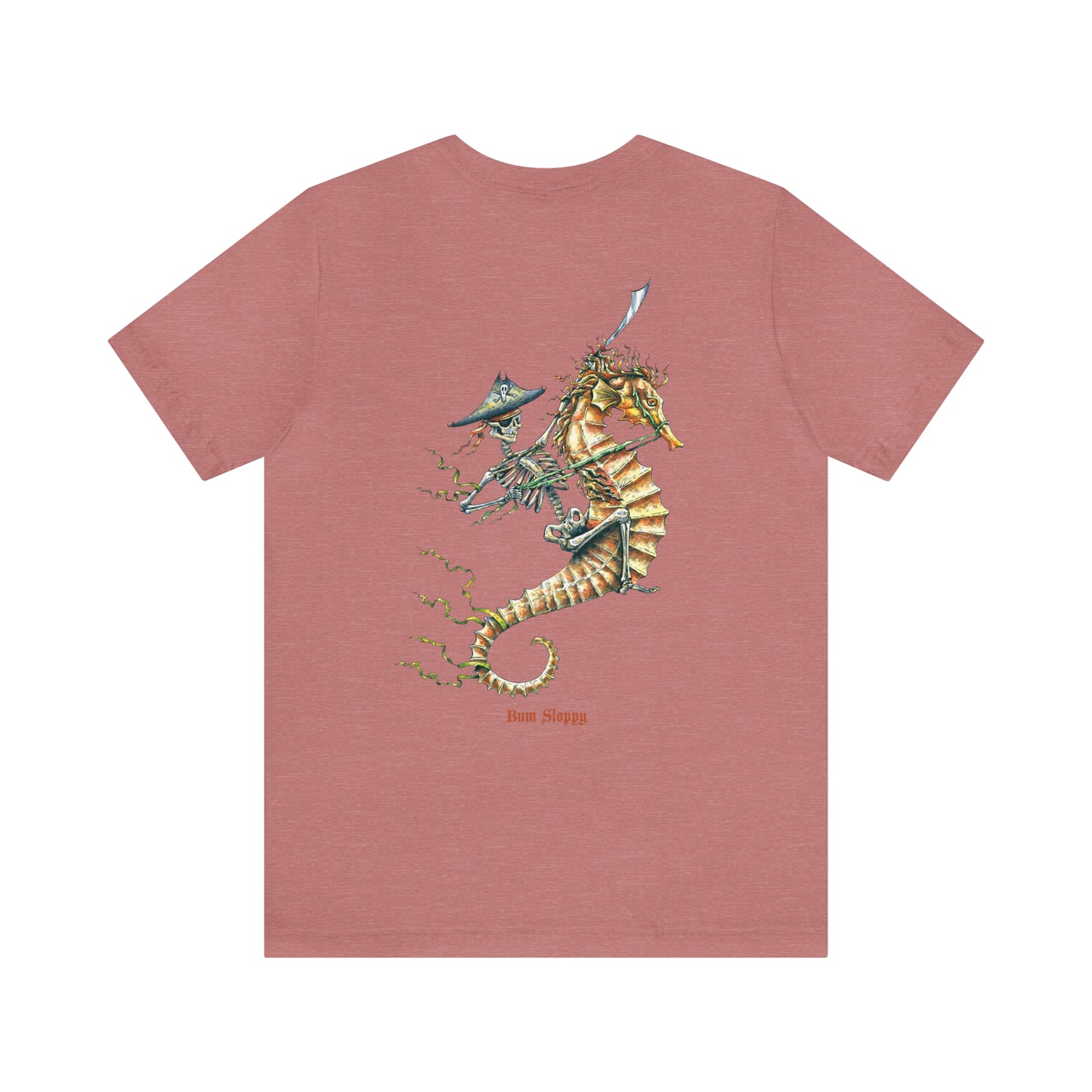 Pirate Seahorse with Hot Sauce and Mac and Cheese Stains