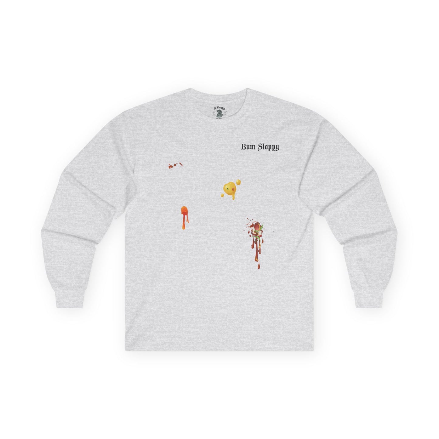 Jetski Gator Long Sleeve with Taco, Hot Sauce, and Nacho Cheese Stains
