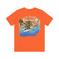 Jetski Gator with Taco, Hot Sauce and Nacho Cheese Stains