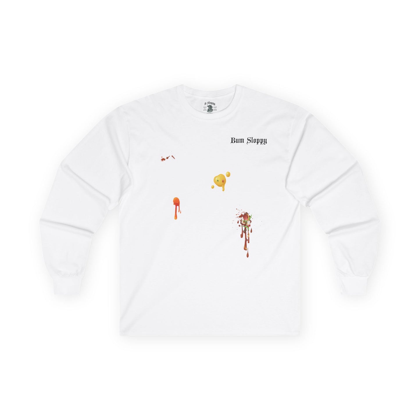 Jetski Gator Long Sleeve with Taco, Hot Sauce, and Nacho Cheese Stains
