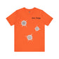 No-Holds Neon Women's Dink This! Pickleball Tee with Pickleball Strike Marks