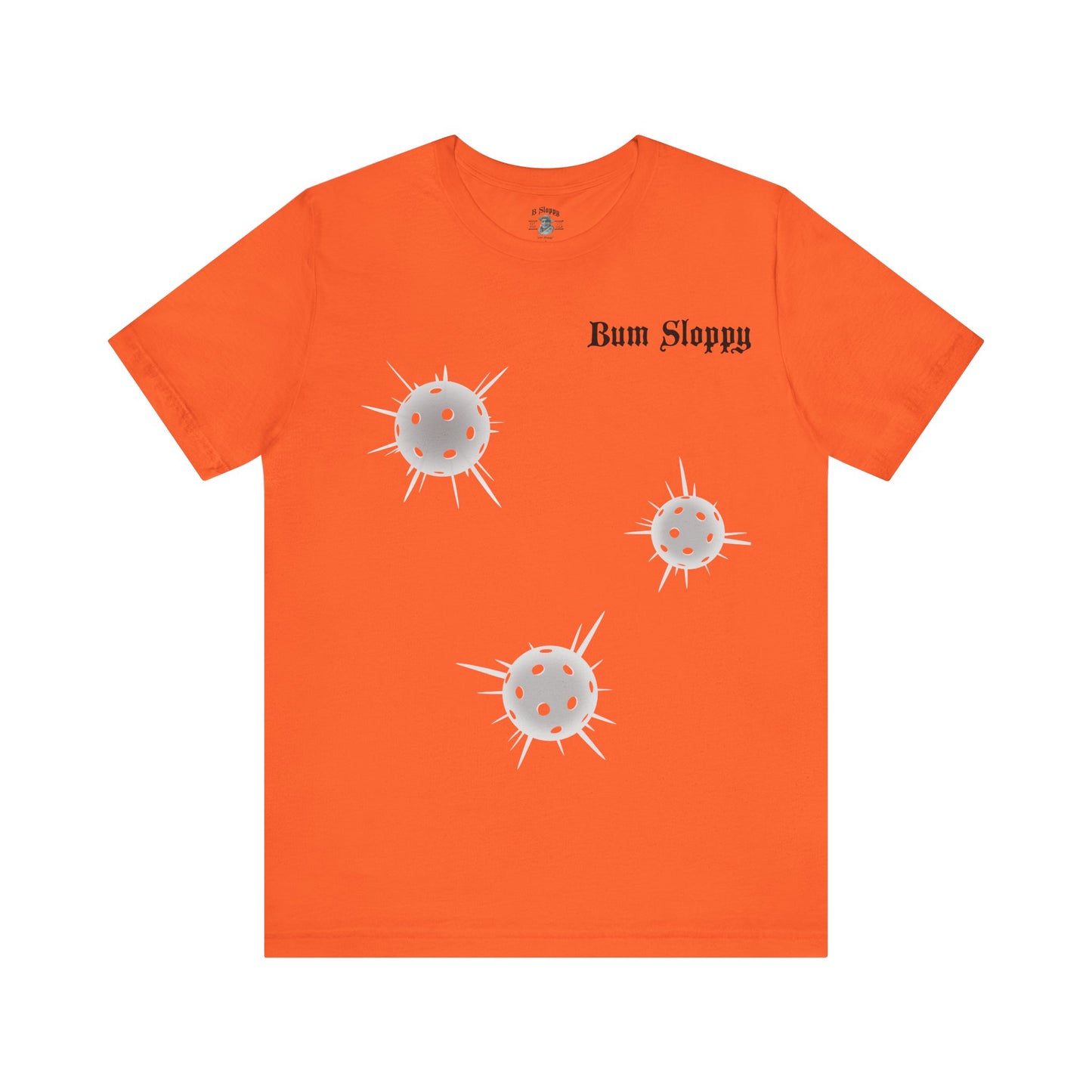 No-Holds Neon Women's Dink This! Pickleball Tee with Pickleball Strike Marks