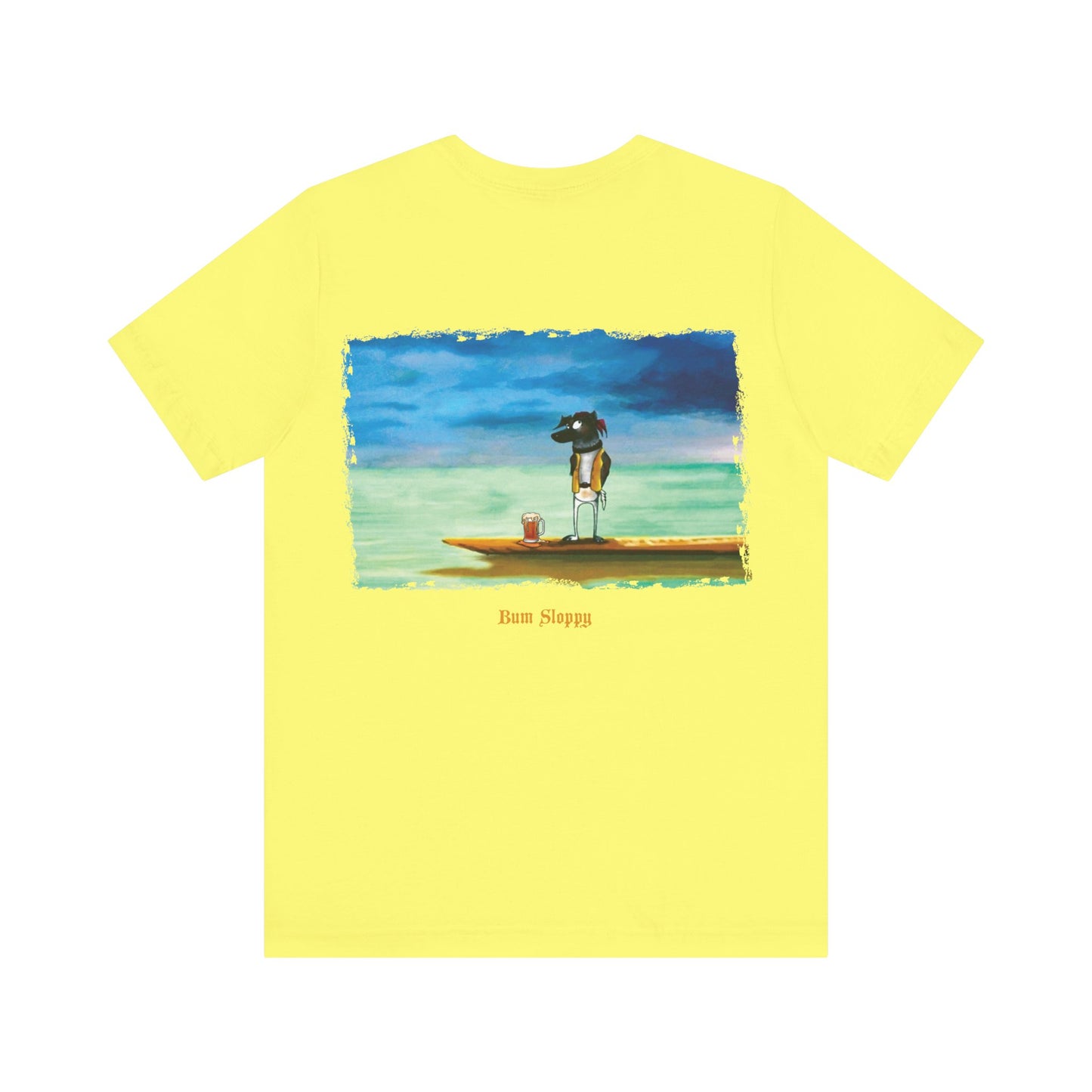 Paddle Dawg with Mustard & Chili Cheese Stains