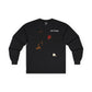 Doodle Seahorse Long Sleeve with Mayo and Sauce Splatter