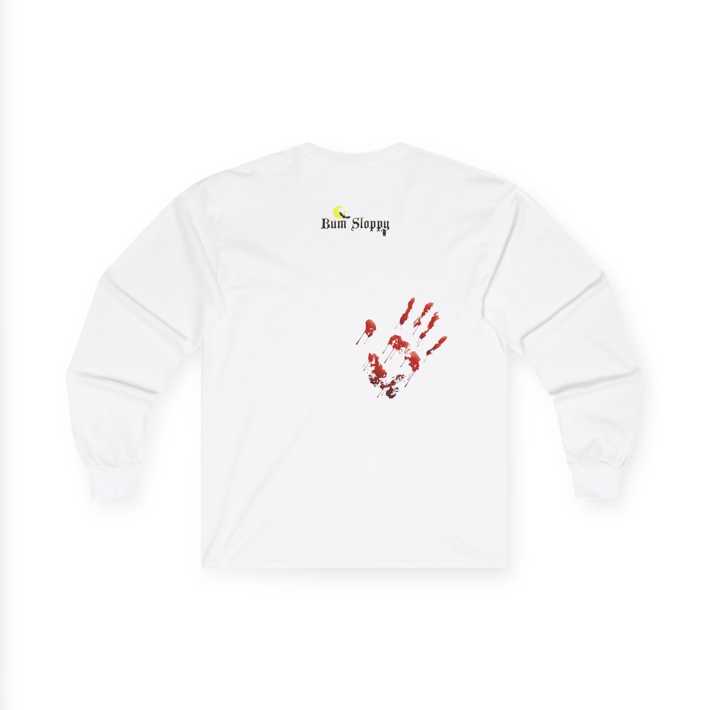 Bum Sloppy Goes Batty Halloween Longsleeves with Tasty Treat and Spooky Slasher Stains
