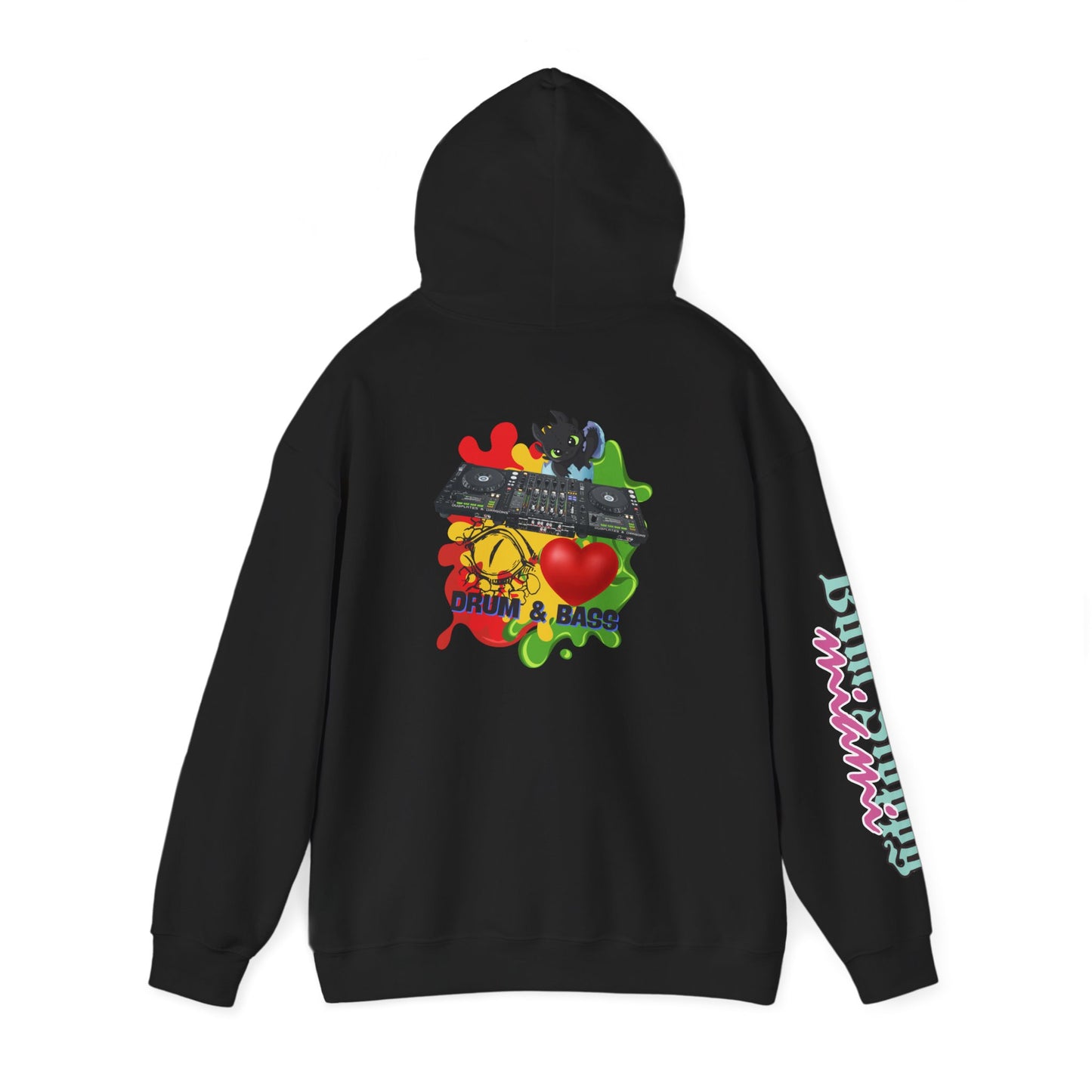 Bum Sloppy Miami Drum & Bass Heavy Blend Hooded Sweatshirt