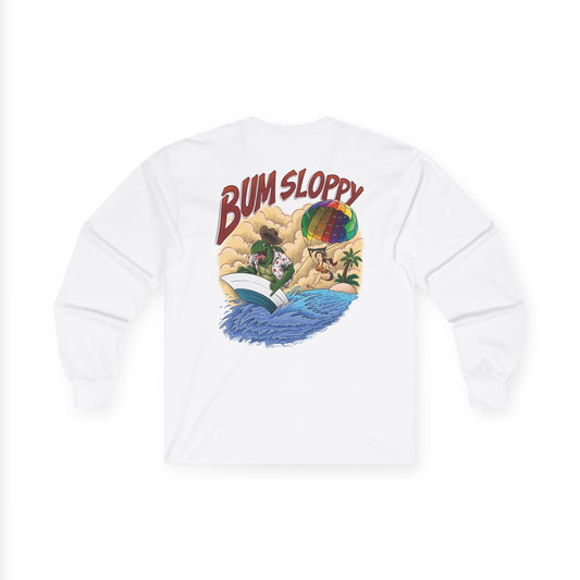 Parasailing Turtle Long Sleeve with Chili Cheese Stains
