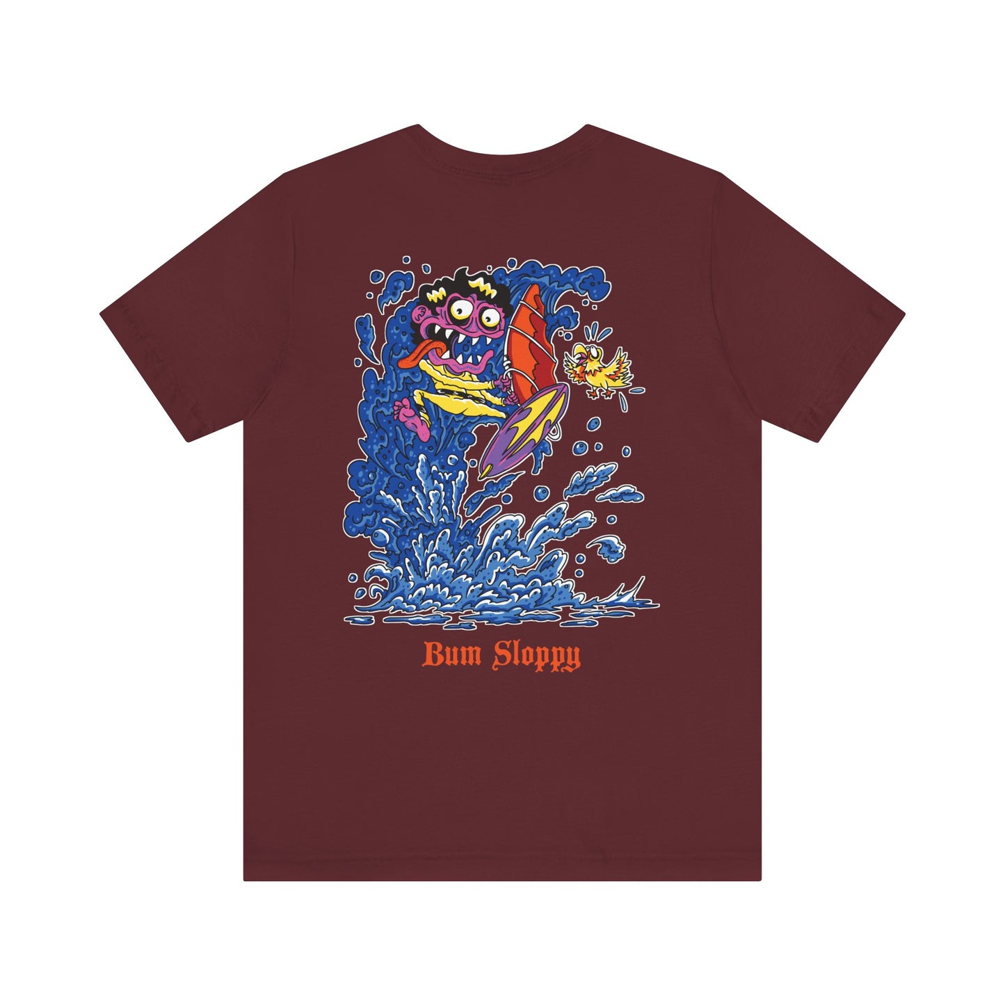 Gnarly Windsurfer with BBQ & Ketchup Stains