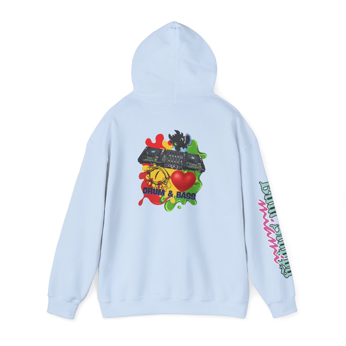 Bum Sloppy Miami Drum & Bass Heavy Blend Hooded Sweatshirt