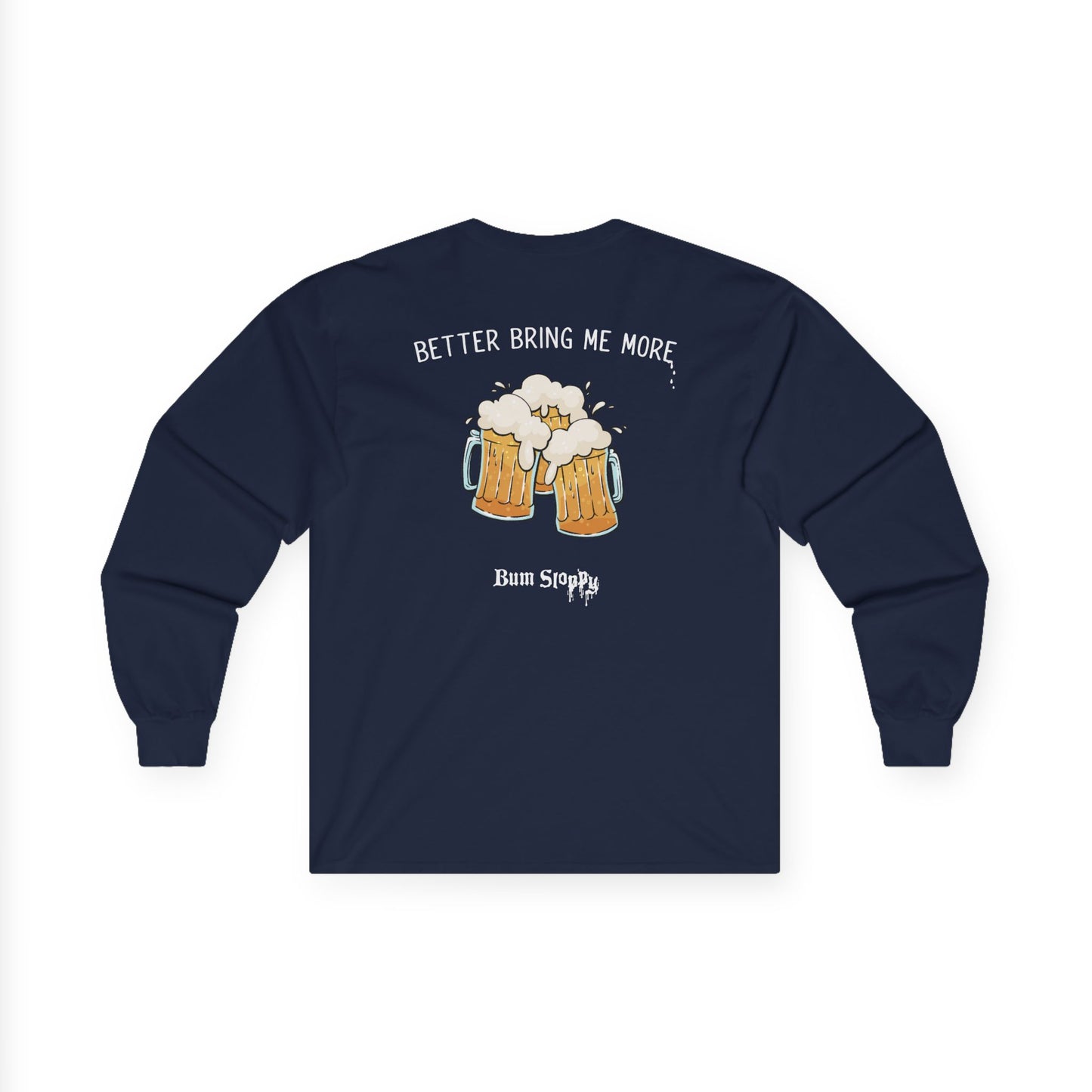 Forgetting My Words Long Sleeve with Beer and Mustard Stains
