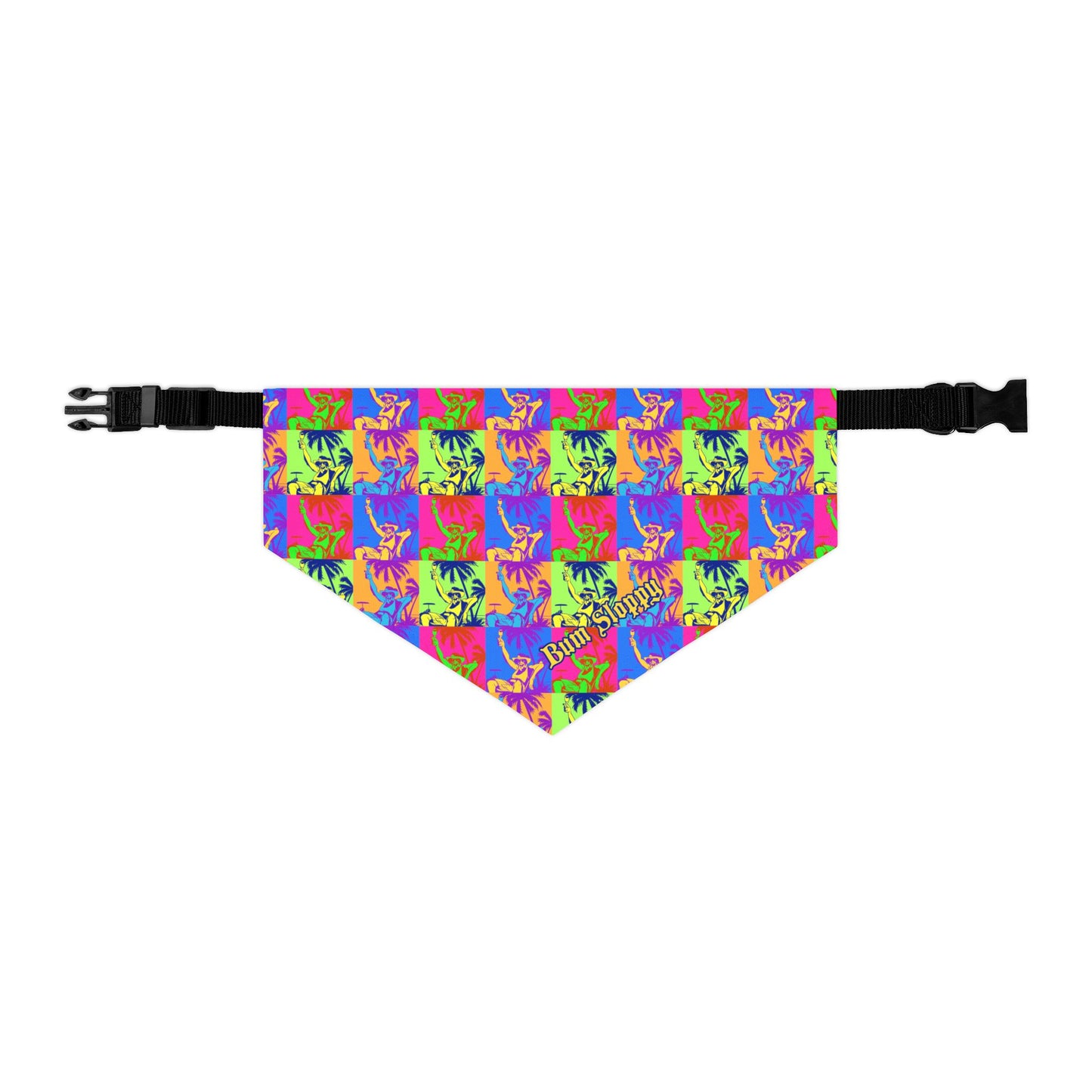 Pop Art Sloppy Life Pet Bandana Pet Bandana Collar