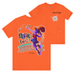 Rowdy Retro Women's Dink This! Pickleball Tee with Pickleball Strike Marks