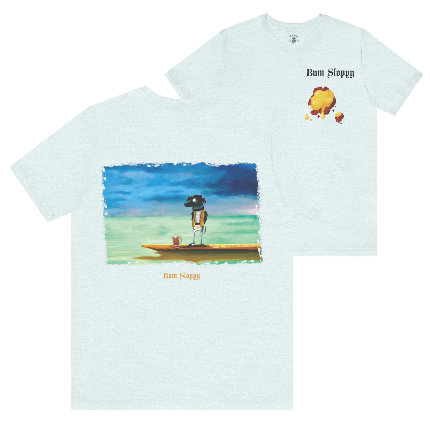 Paddle Dawg with Mustard & Chili Cheese Stains