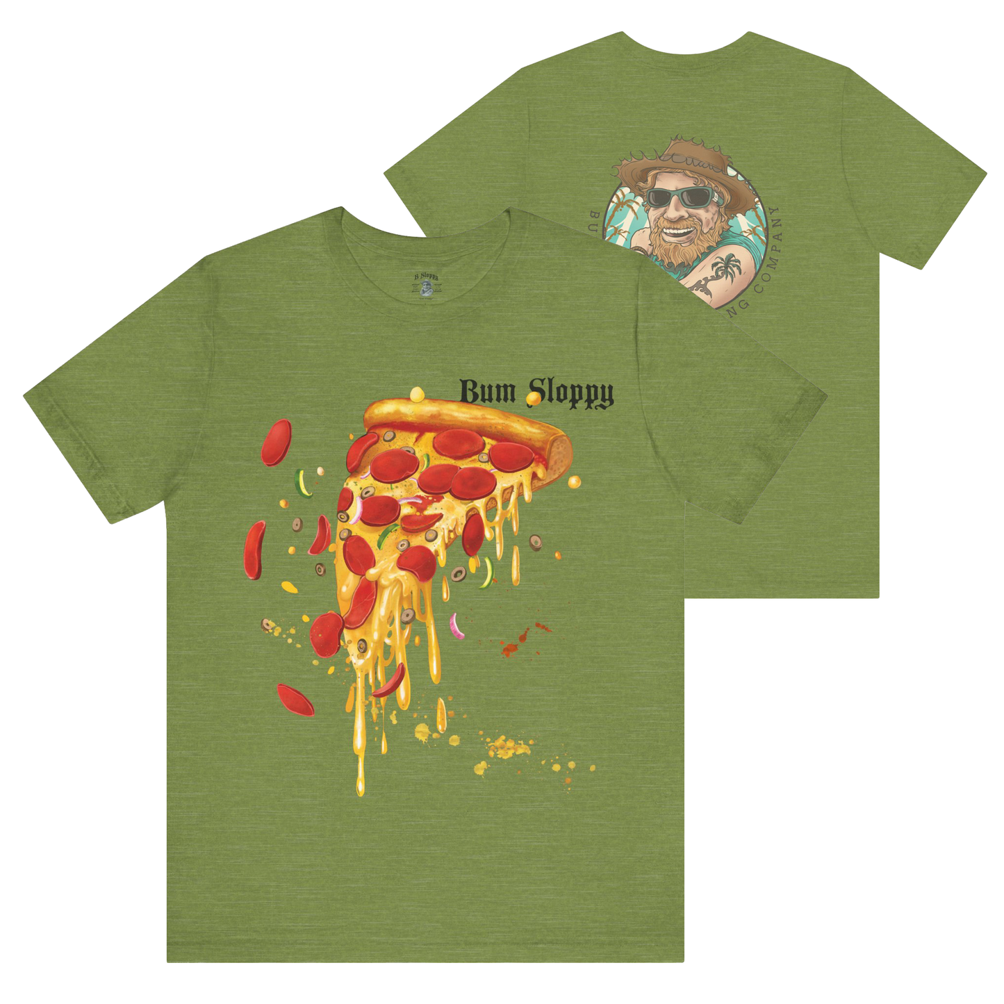 Super Sloppy Pizza Tee