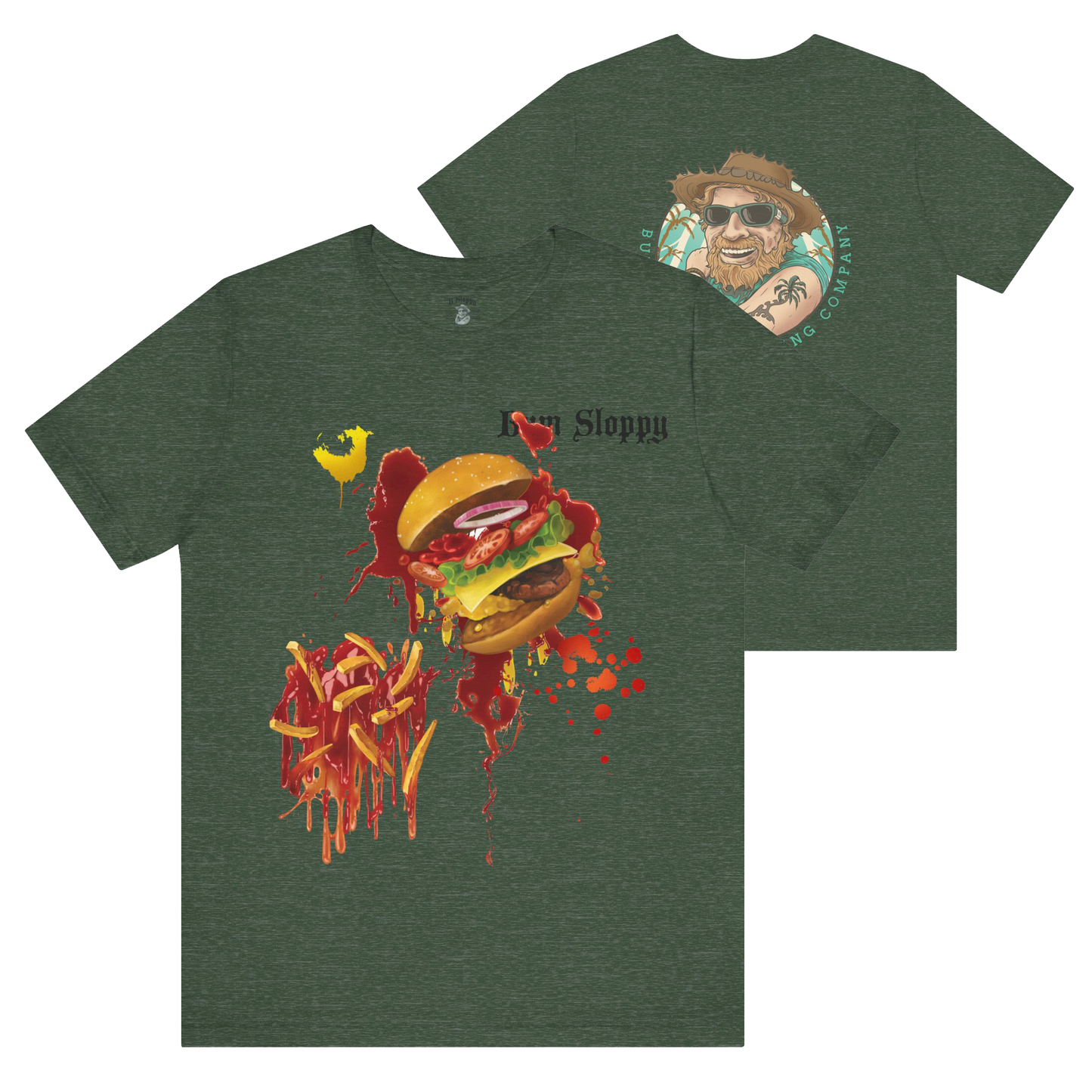 Super Sloppy Burger & Fries Tee