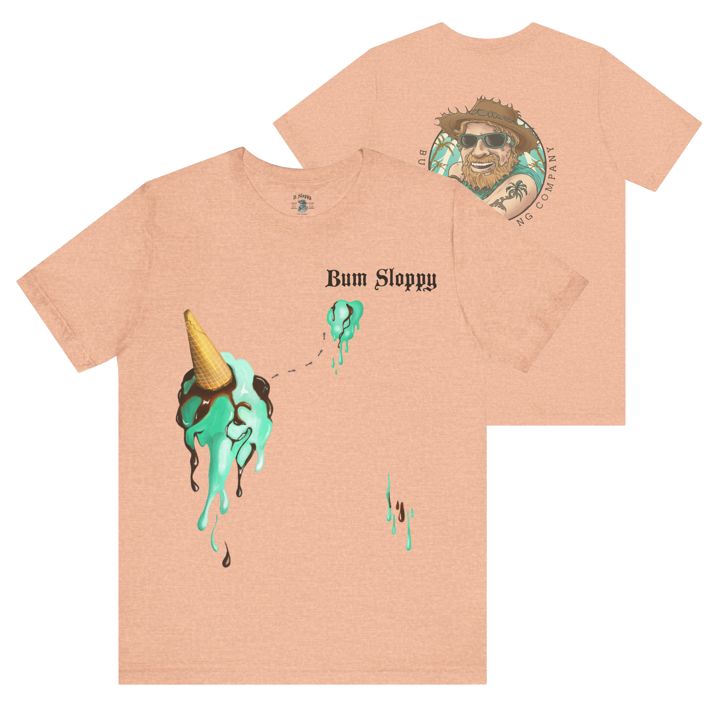 Super Sloppy Ice Cream Cone T-Shirt