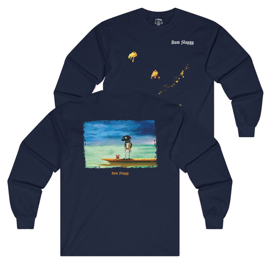 Paddle Dawg Long Sleeve with Mustard & Chili Cheese Stains
