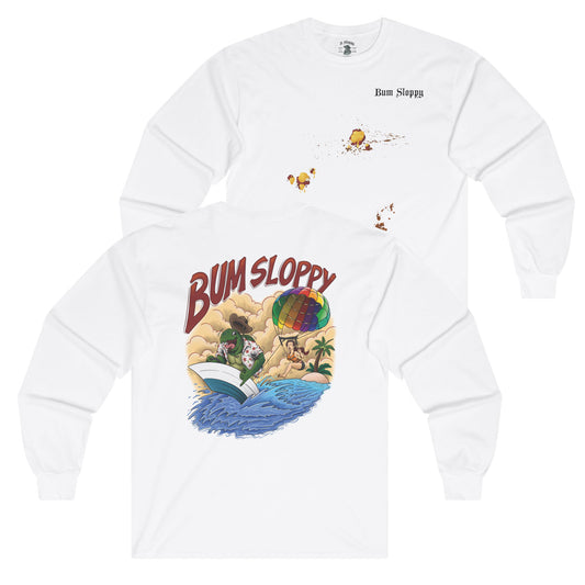 Parasailing Turtle Long Sleeve with Chili Cheese Stains