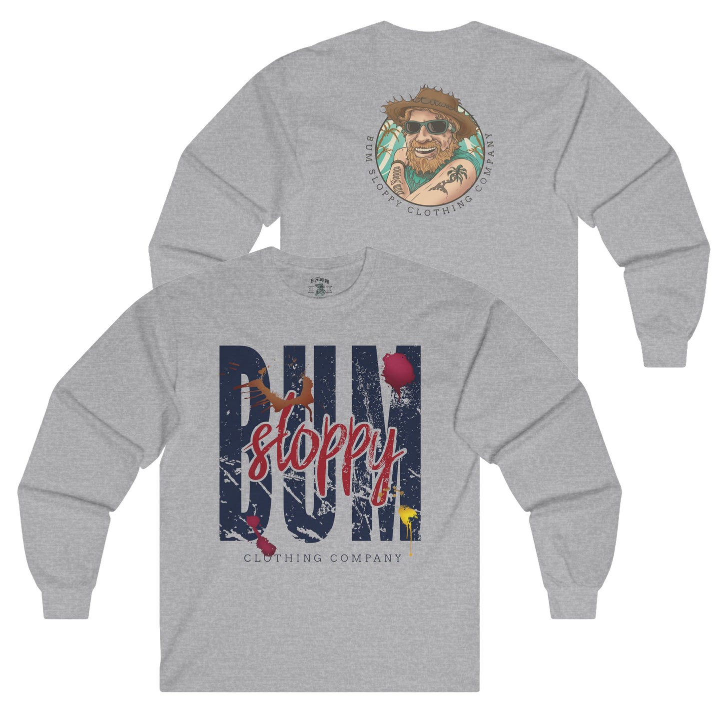 Bum Sloppy Script Longsleeves