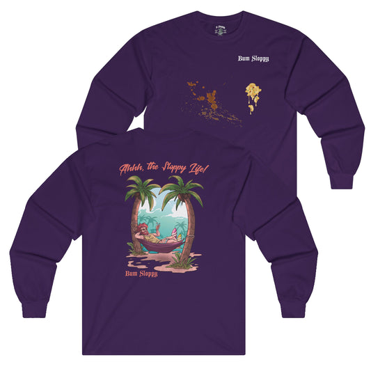 Sloppy Siesta Long Sleeve with Mac & Cheese and Gravy Stains
