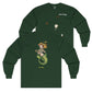 Sippin' Mermaid Long Sleeve with Bleu Cheese & Hot Sauce Stains