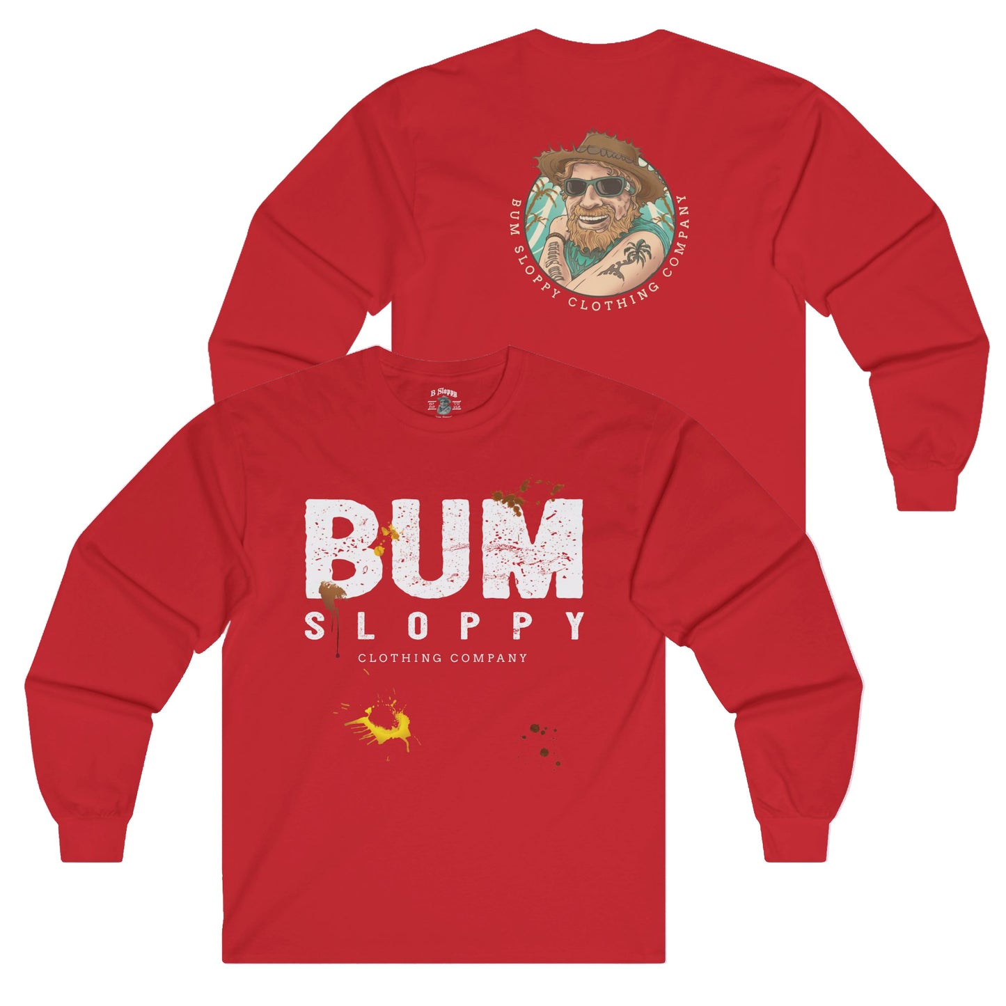 Bum Sloppy Stamp Longsleeves