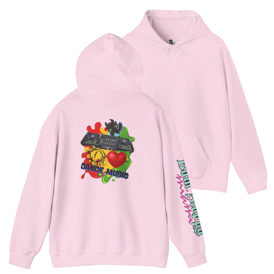 Bum Sloppy Miami Dance Music Heavy Blend Hooded Sweatshirt