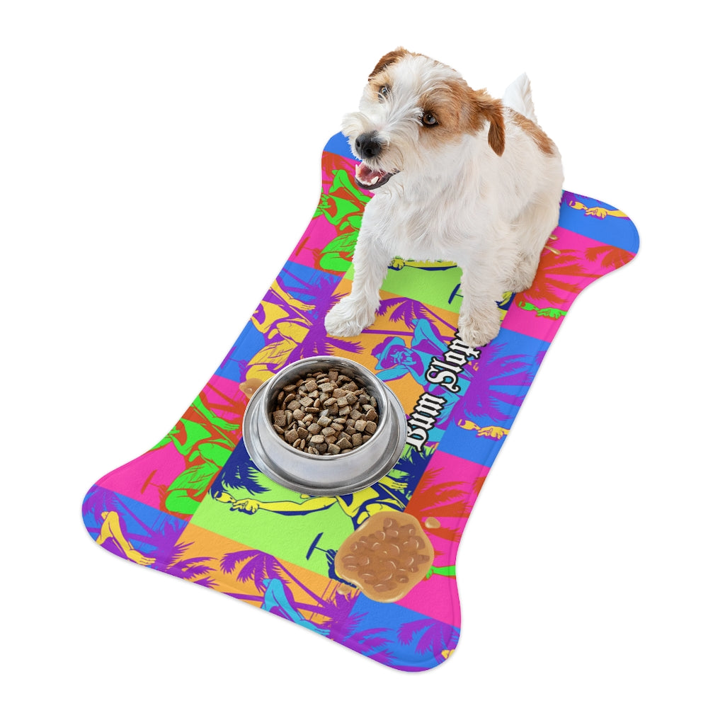 Pop Art Sloppy Life Pet Feeding Mat